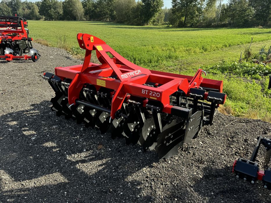 Brona talerzowa talerzówka Metanga MiniBT 1,6 1,8 2,0 2,2 2,5 2,7 3,0m