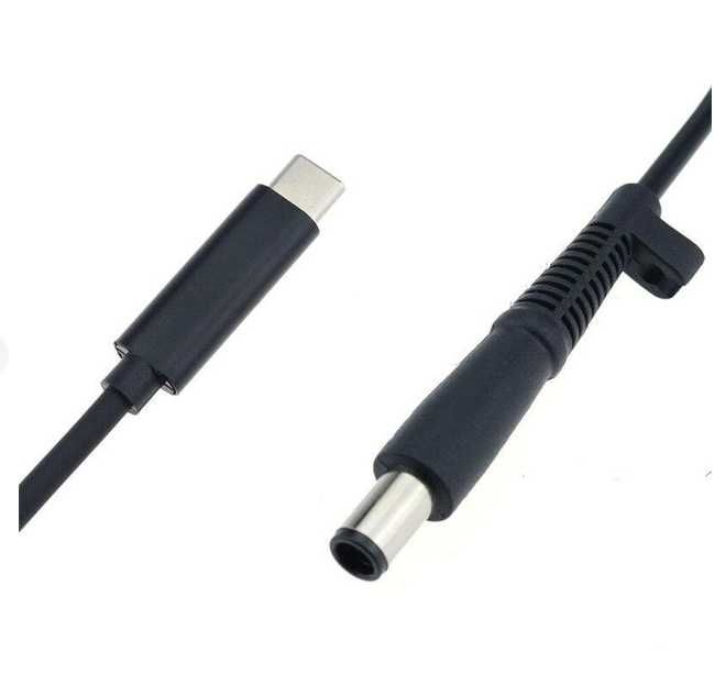 Зарядний кабель постійного струму Type-C PD 65W DC 7.4/5.0mm для DELL