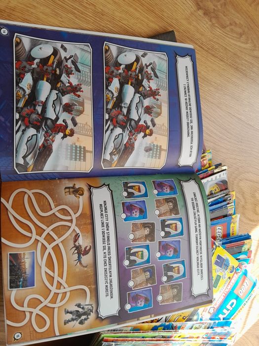 Gazety lego ok.50 sztuk