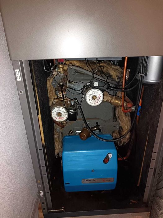 Caldeira Domusa, a gasóleo para aquecimento