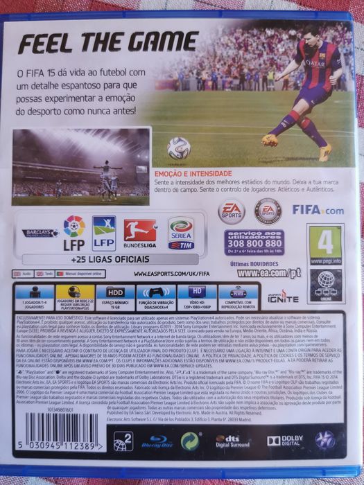 Fifa 15 para ps4