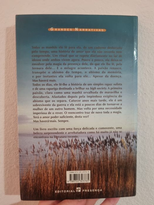Livro O Diário da nossa paixão