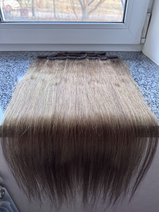 Волосся на заколках! набори 120г 50см і 140г 65 см! НОВЕ надходження