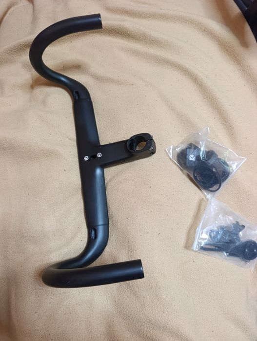 Guiador de bicicleta de ciclismo carbono