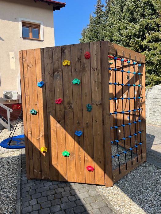 Plac zabaw małpi gaj ścianka wspinaczkowa siłownia ogrodowa NINJA 2