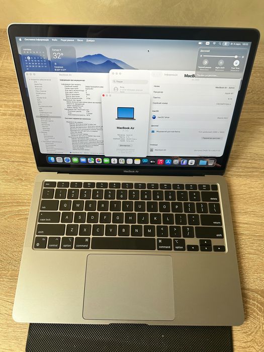 Macbook Air 13 M1 8/256 A2337