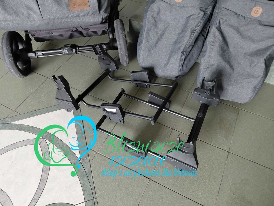 Wózek dla bliźniąt 3w1 KOMIS