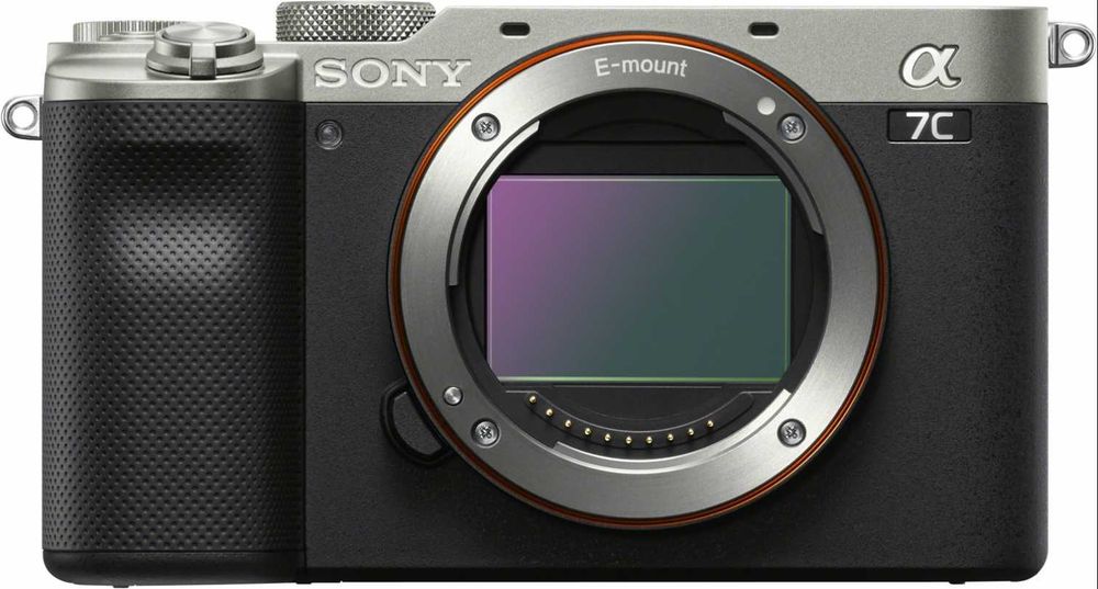 Sony A7C APENAS CORPO (sem lente) prateado full-frame, como nova