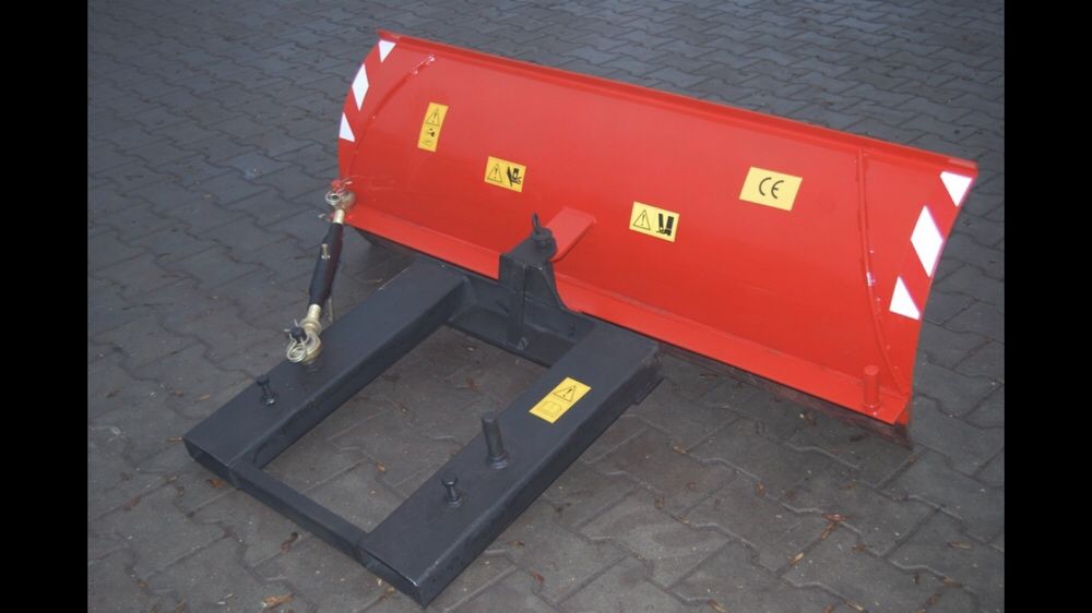 Plug do śniegu do wózka widłowego 150 cm guma na widły widlak szufla