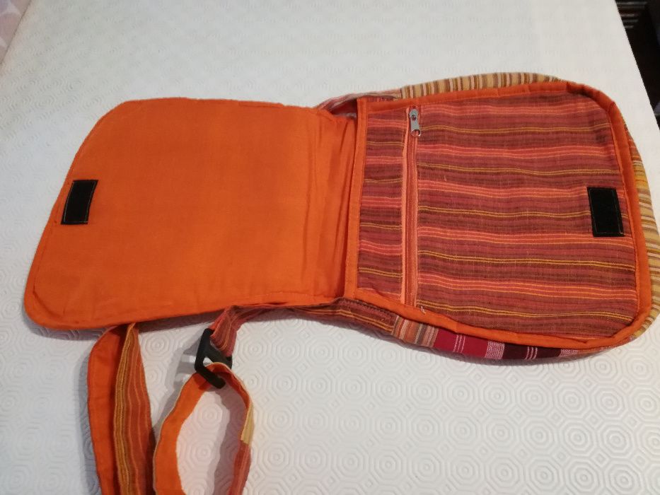 Mala de tecido made in Nepal - NOVA