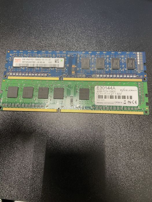 Ddr3 4gb і 2gb pc3