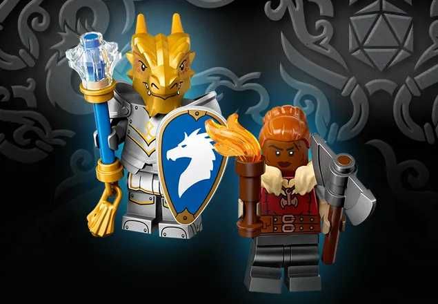 Фігурки коллекційні Minifigures Dungeons & Dragons® 71047 lego