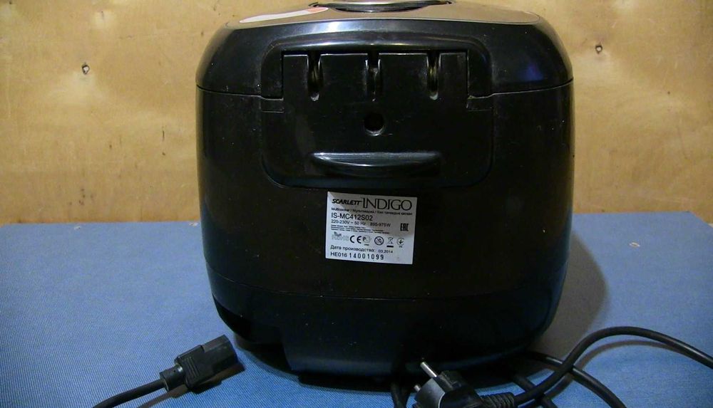 Мультиварка Scarlett Indigo IS-MC412S02