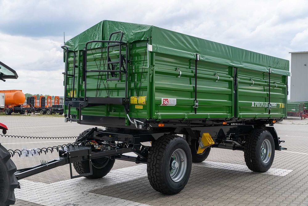 Przyczepa paletowa Pronar T680 plandeka Gratis PT610, PT612, PT512 510
