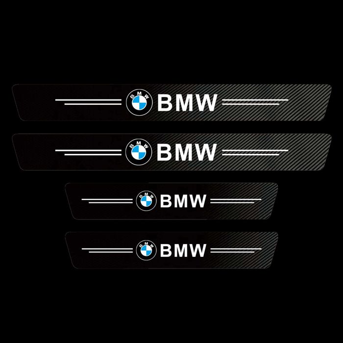 Карбоновые наклейки на пороги Vw,Skoda,Renault,BMW,Audi, другие модели