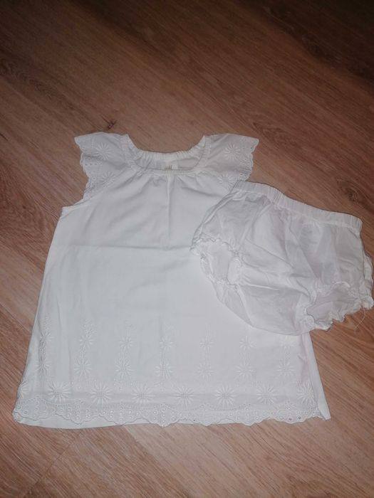 Sukienka tunika bluzka + majteczki H&M rozmiar 68-104