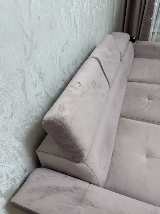 Диван для вітальні залу 275 на 165 Ліжко Розкладний