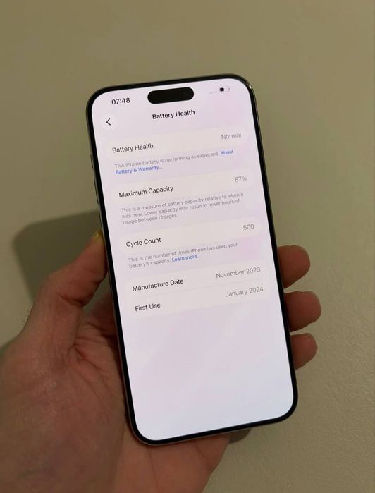 iPhone 15 Pro Max, 128GB, Natural Titanium