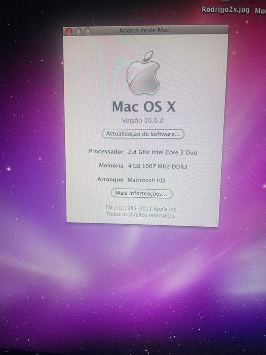 MacBook Pro 13” – Core 2 Duo – Funciona perfeitamente.