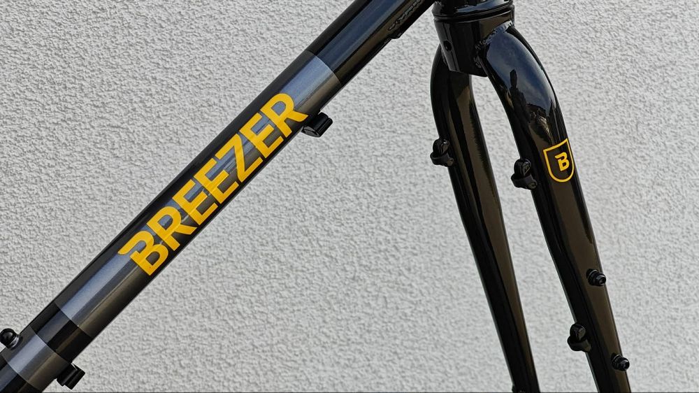 Rama breezer Marin cr-mo frame set + widelec sztywna oś marin