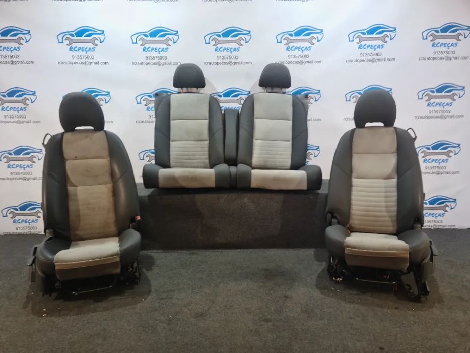 BANCO BANCOS PELE FRONTAL FRENTE TRASEIRO TRÁS AIRBAG VOLVO C30 533