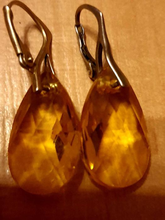 Piękne kolczyki srebrne