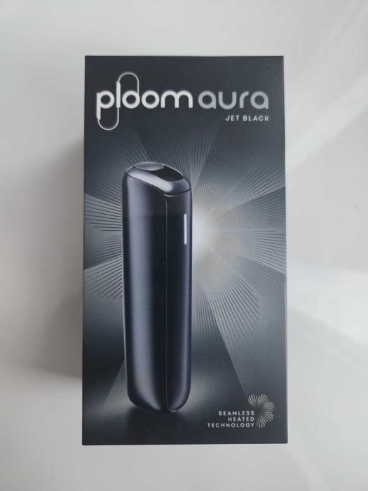 Máquininha de Tabaco Ploom Aura Jet Black NOVA