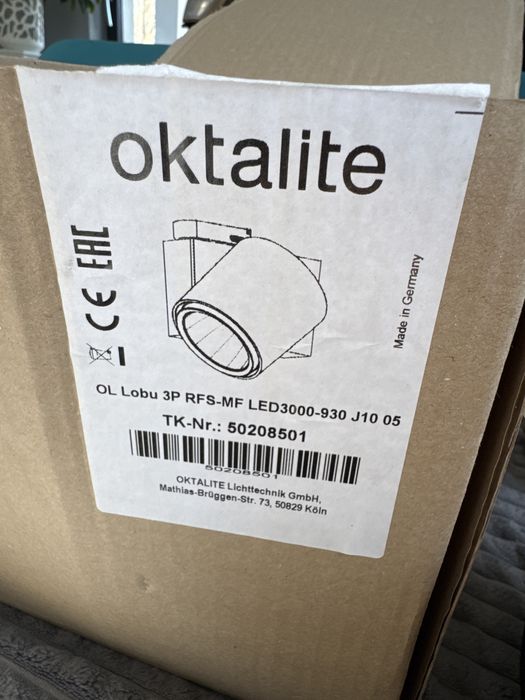 Halogen oprawa led nowa