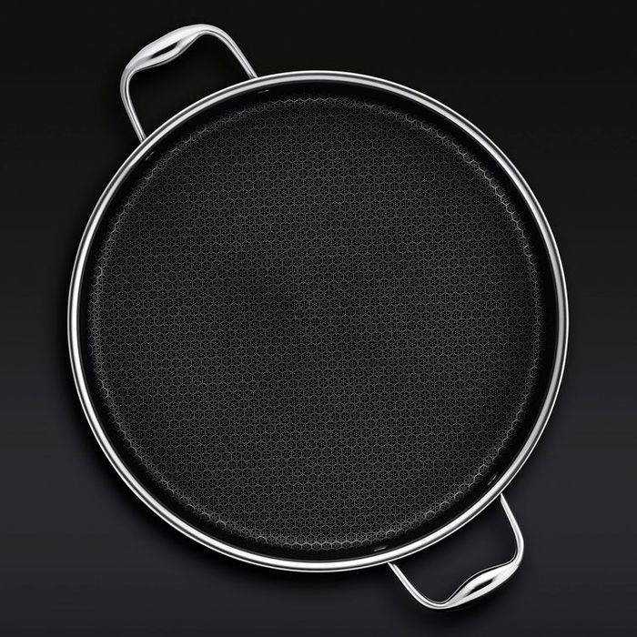 Hybrid Deep Sauté Pan/Chicken Fryer with Lid, 7-Qt/Гібридна сковорода