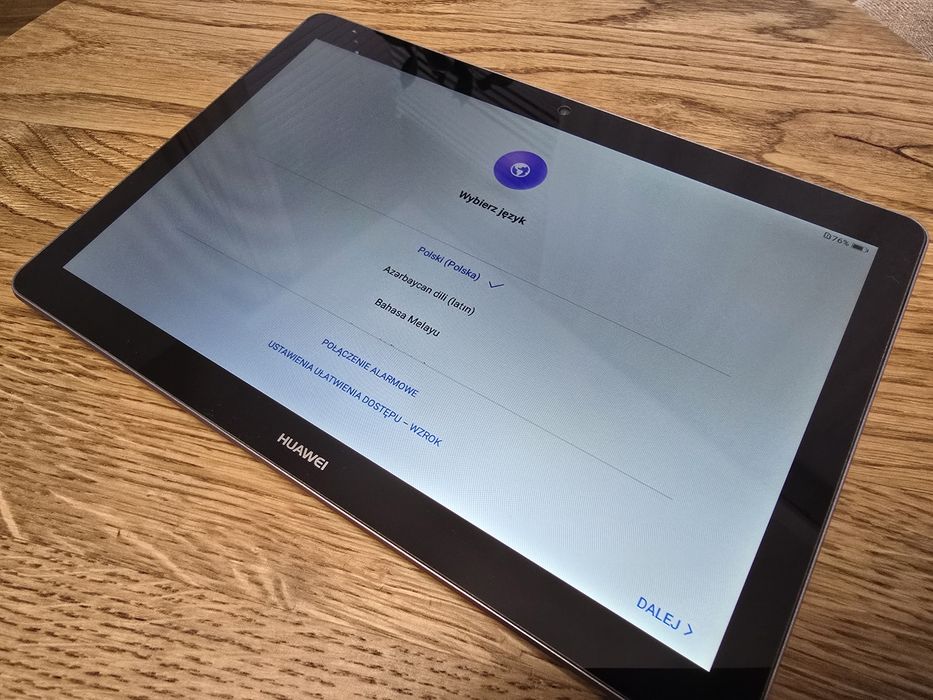 Huawei MediaPad T3 10", LTE, WIFI, telefon, karta nano sim, stan idea