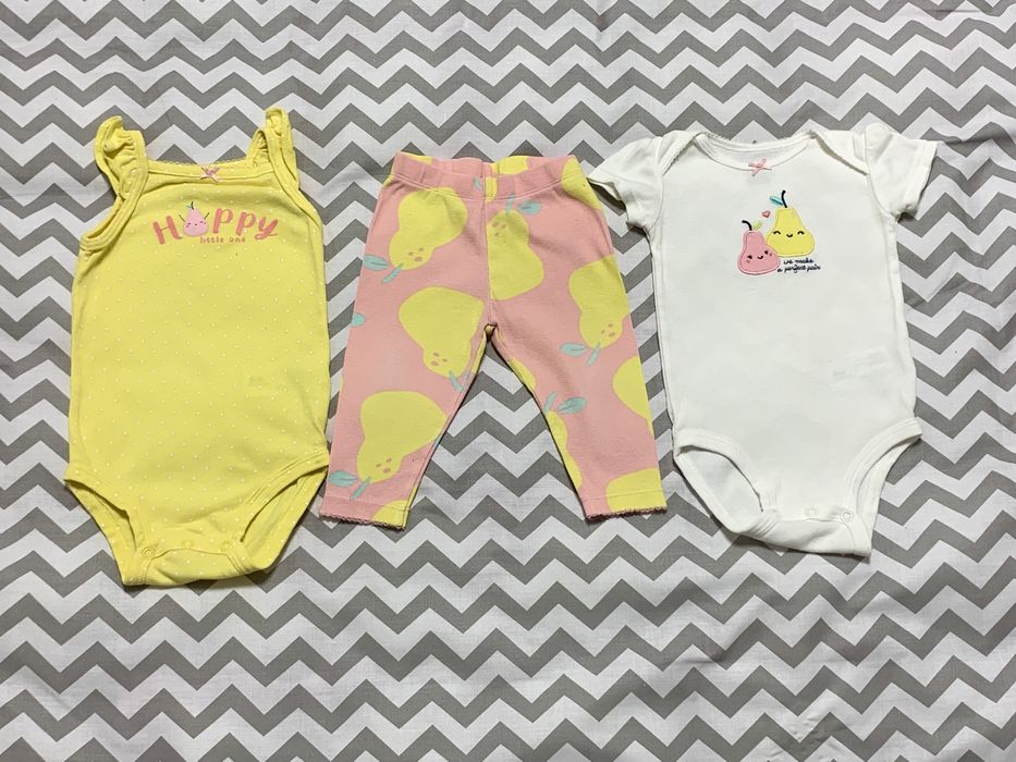 Набор Carter’s / набір Картерс два боді+лосини 6 місяців 68