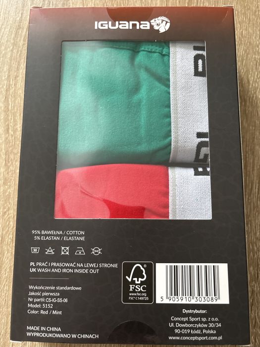 Bokserki meskie Iguana