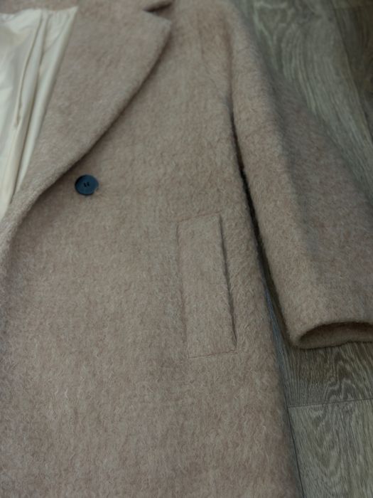 Пальто zara вовна жакет куртка