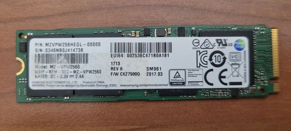 Dysk M2  256 GB PCIe M.2 MZ-VPW2560