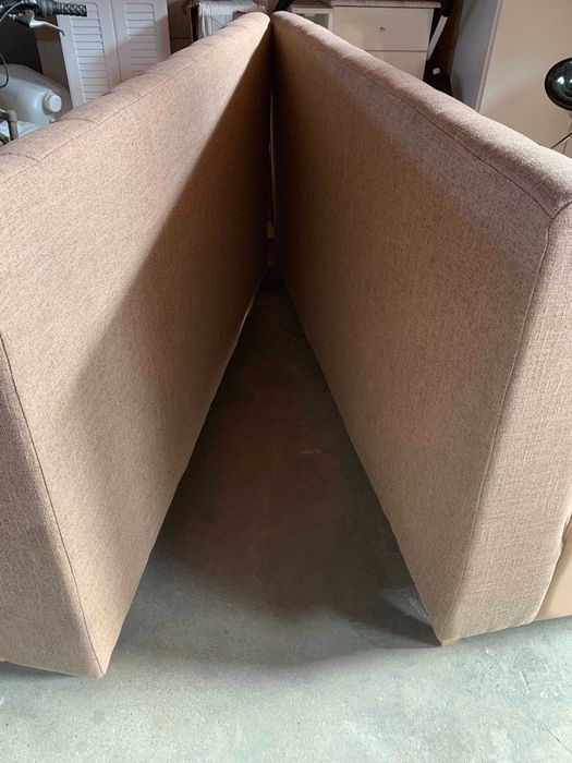 2 sofás cor rosa seco 1500Cx96Ax66P (está como novo)