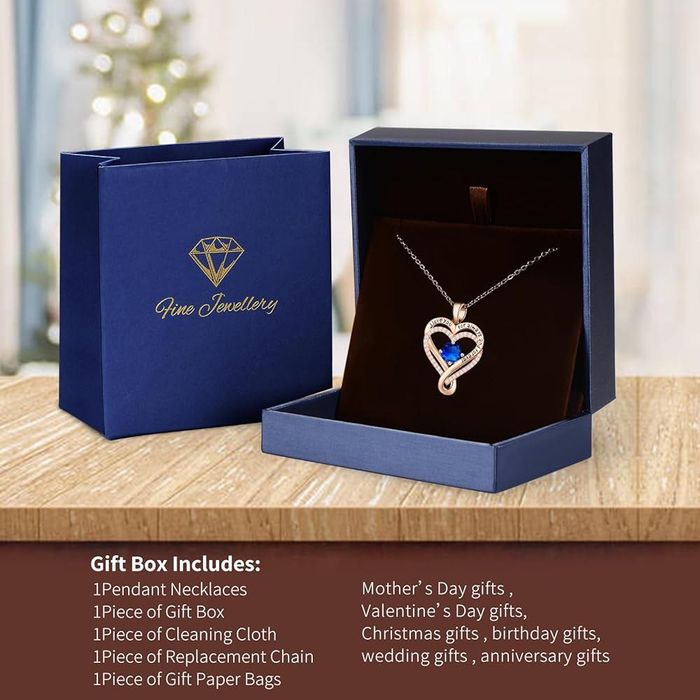 Heart Necklace for women ,gift , girlfriend, wedding, wife , sister