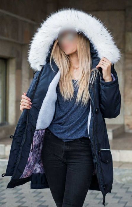 Жіноча парка зимова  44розмір