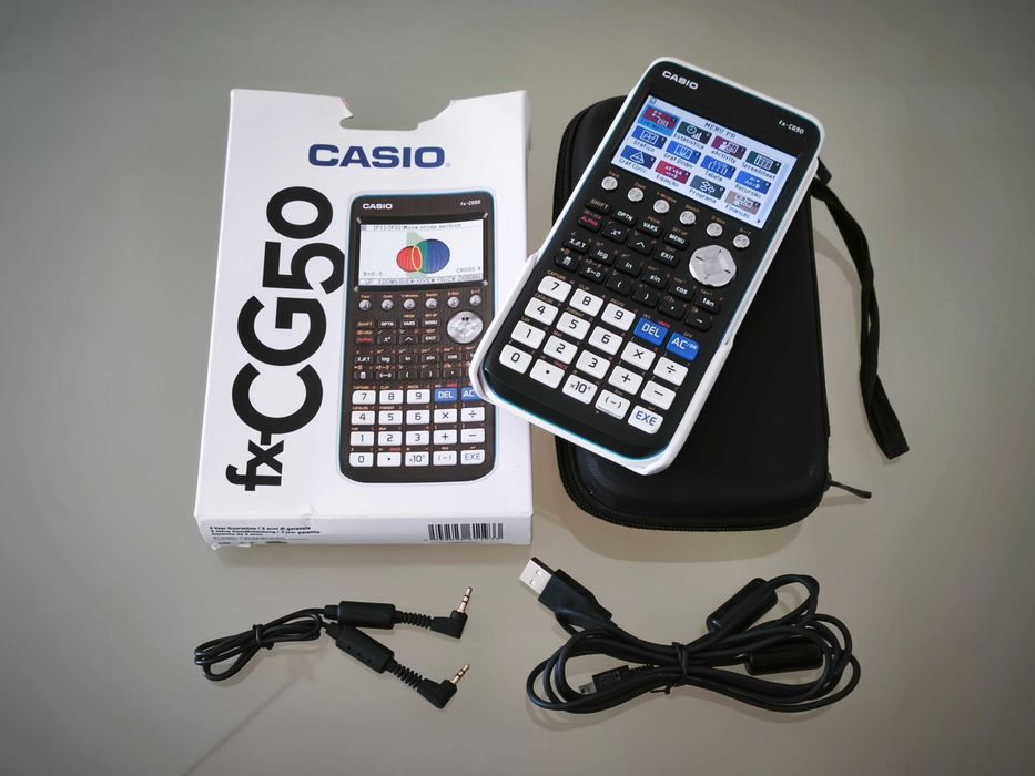 Calculadora Gráfica CASIO FX-CG50, OS atualizado e como nova