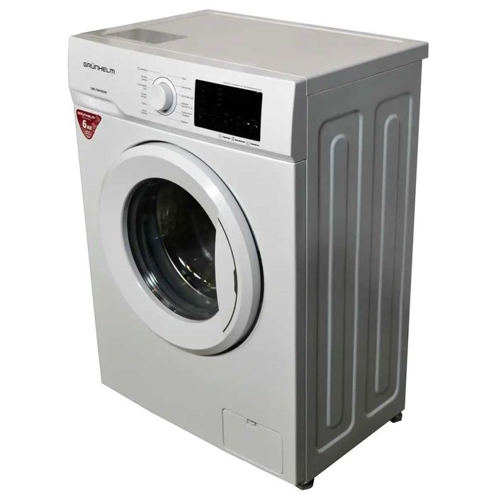 Нова Пральна машина автомат GWS-FN610D2W Grunhelm 6кг 2 роки гарантії