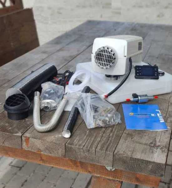 Автономка 5 кВт 12/24 В — 5 режимів, пульт ДУ 50 м., алюміній, Вінниця