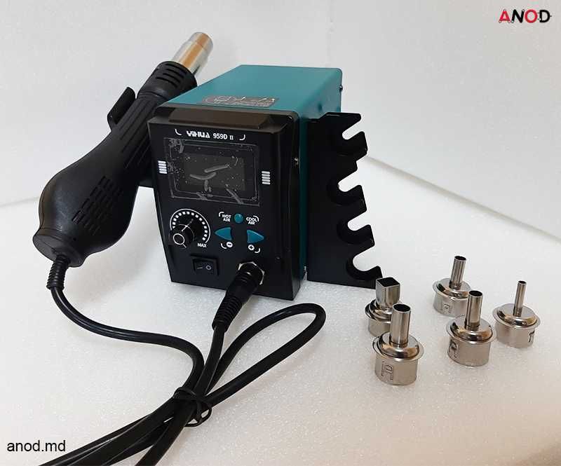 Паяльная станция YIHUA 959D-II фен Паяльна станція термофен паяльник