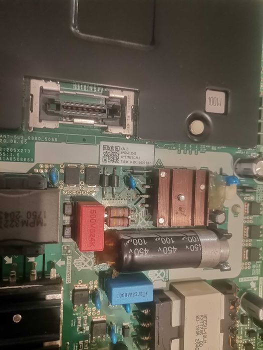 TV 55 Samsung crystal UHD para peças