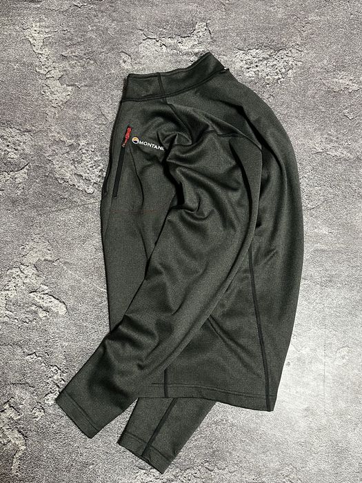 (S) Технічний фліс Montane Allez Micro Pull-On Polartec Power Grid