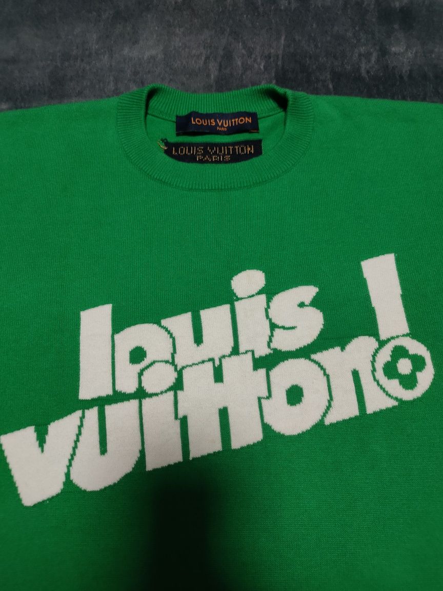 Louis Vuitton Everyday LV Crewneck Green for Women