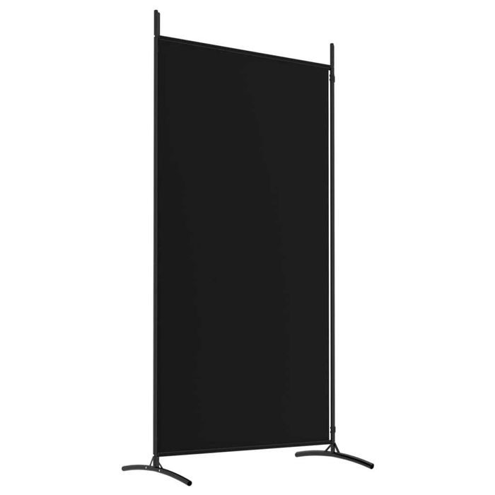 NOVO - Divisória de quarto com 2 painel 175x180 cm preto tecido