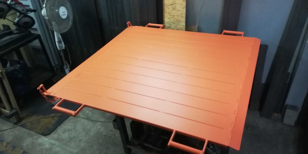 Rampa najazdowa do kontenera, garażu, podjazdu 700 kg