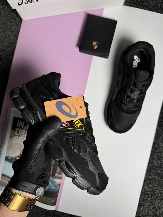 Женские кроссовки асикс гель ник  ASICS Gel-NYC W GTX Black [37-41]