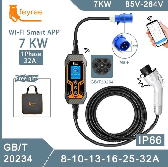 Зарядное устройство электромобиля электрокара EV CHARGER код 66443887