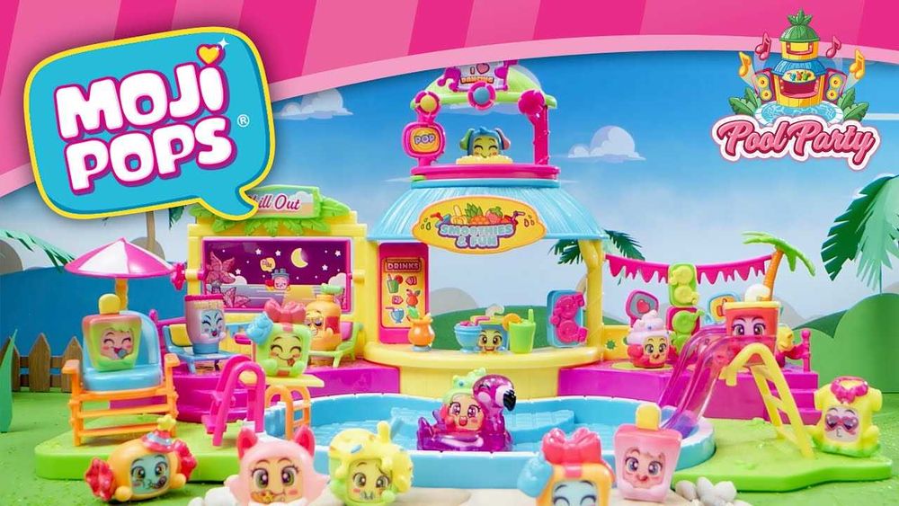 Ігровий набір Moji Pops Вечірка біля басейну MojiPops Pool Party