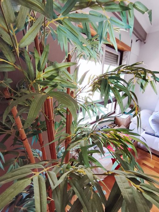 Planta artificial bambú